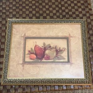 Framed Fruit Print by Kate McRostie
